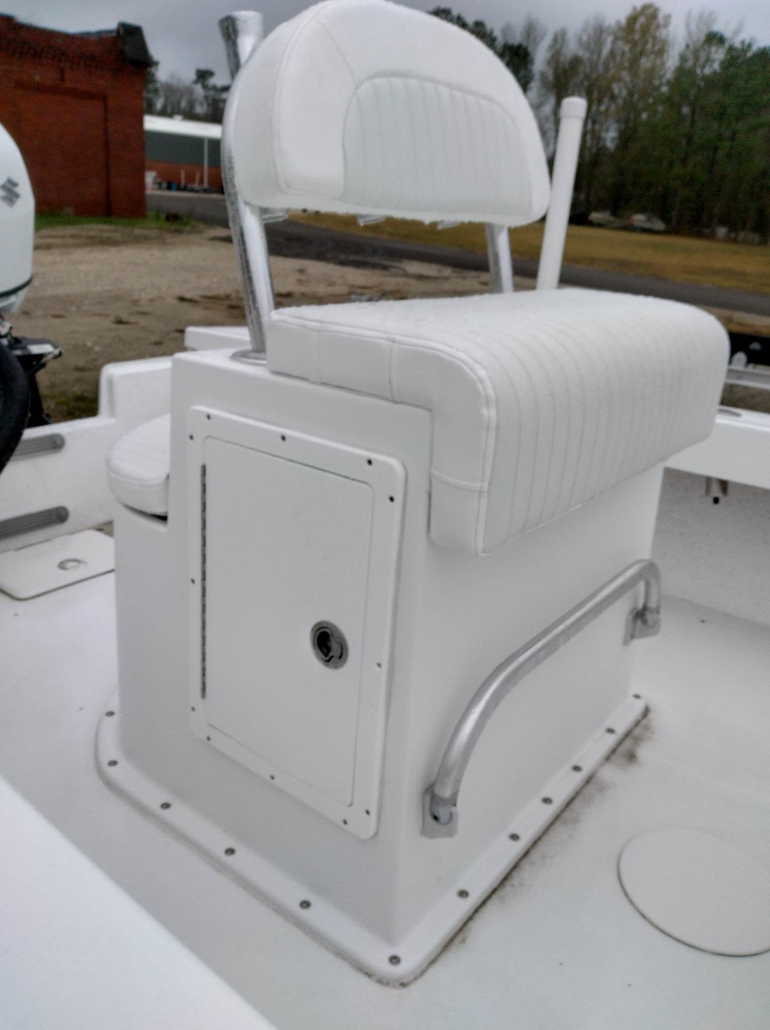 Small Livewell Leaning Post 32" StroudCraft Marine